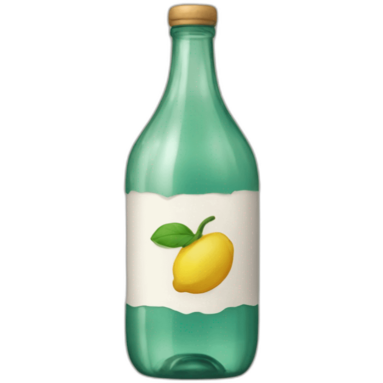 Botella de guaro emoji