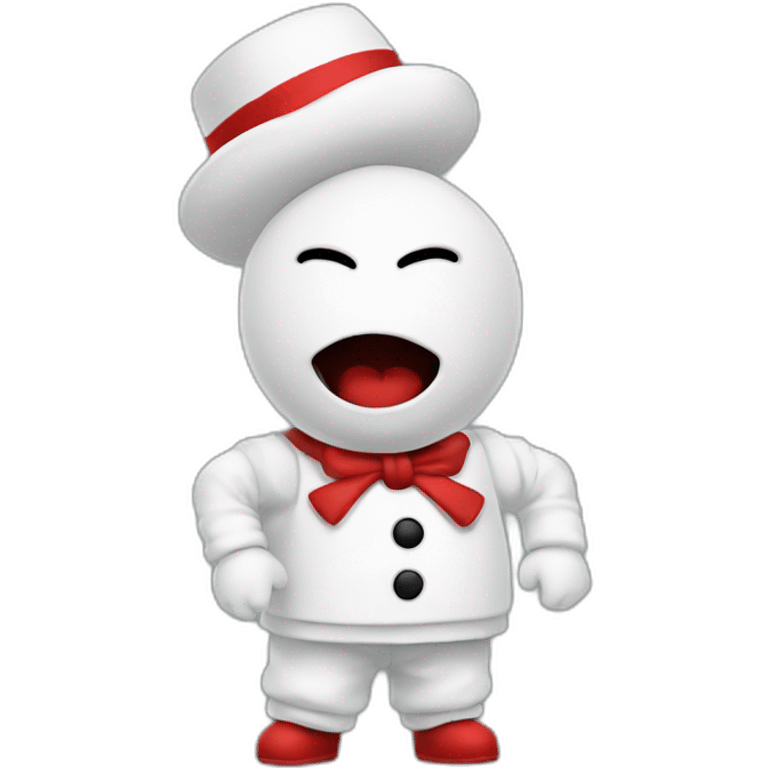 Bonhomme qui pleure animé emoji