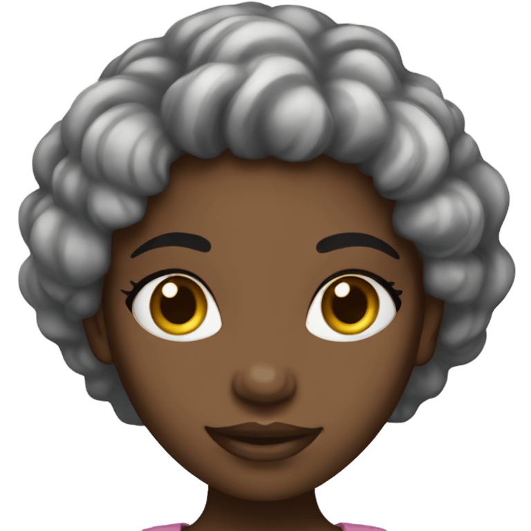 pretty black girl  emoji