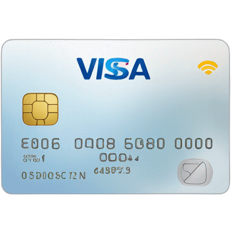 visa debit card emoji