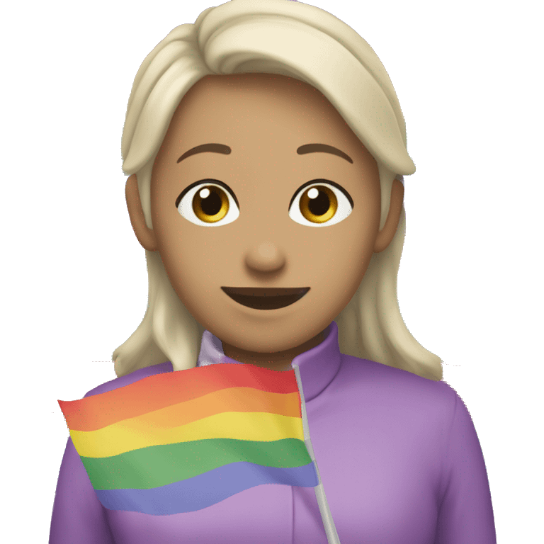 LGBTQIA+ Lesbian Flag emoji