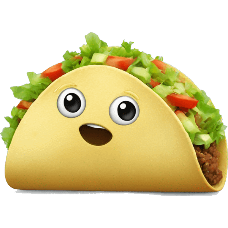 taco with lime slice emoji