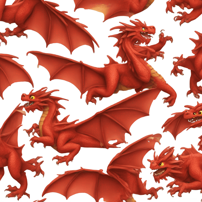 dragon rojo emoji