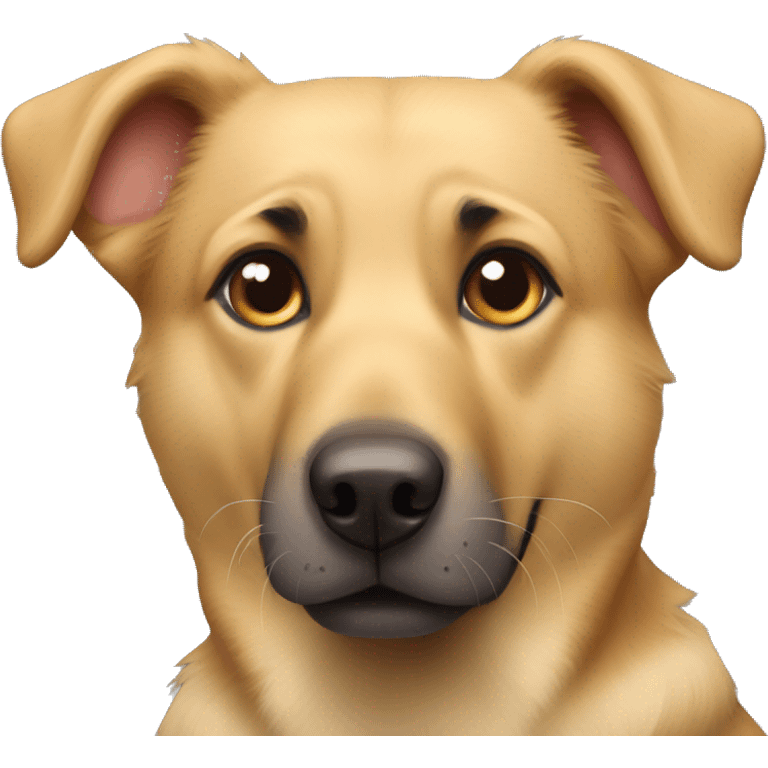 lab and german shepherd mix dog emoji