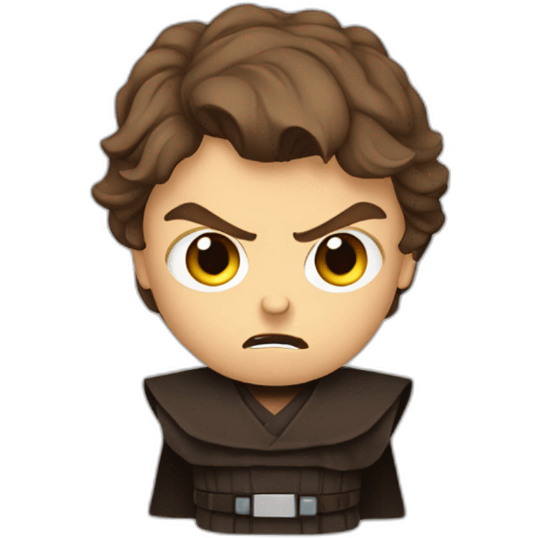 Angry Anakin skywalker emoji