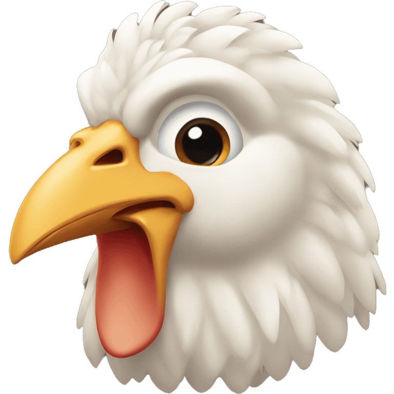 pata de gallina tres dedo emoji