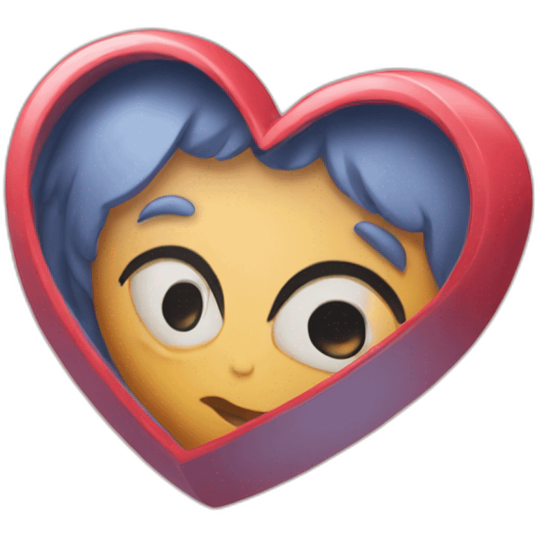 I miss you heart emoji