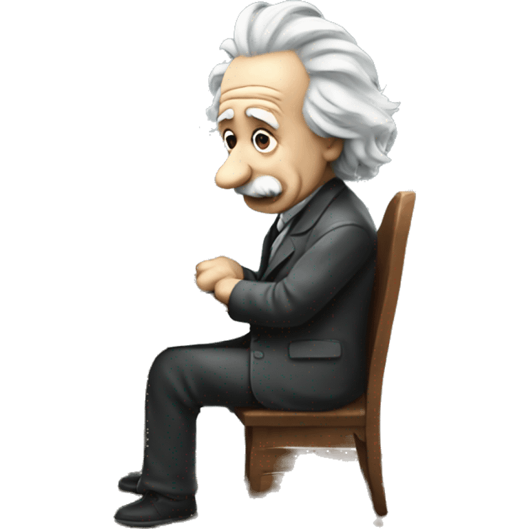 einstein playing chess emoji