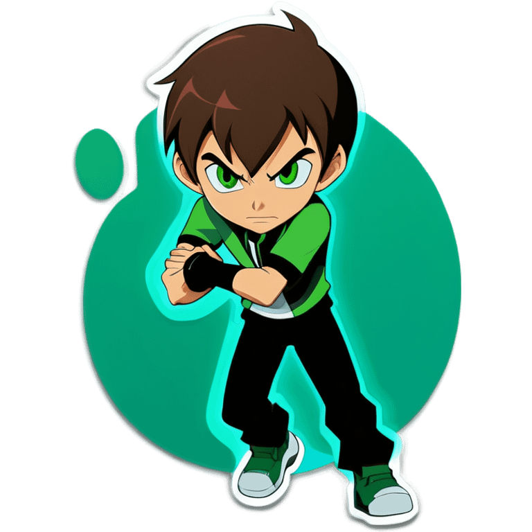 Anime style Ben 10 emoji