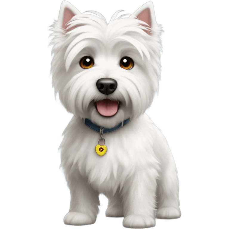 West highland white Terrier emoji