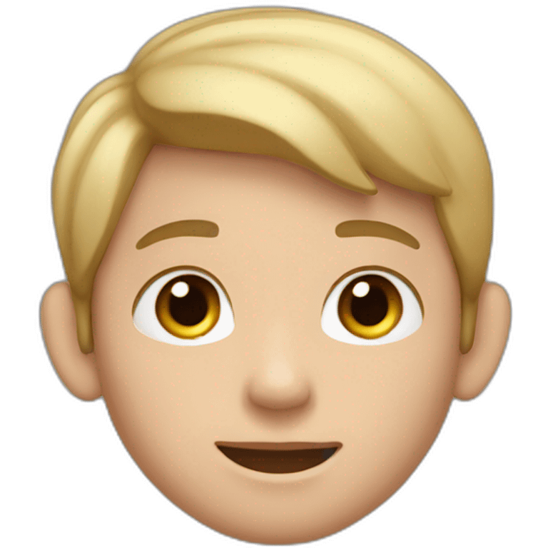 Boy with airpods pro in his ears  emoji