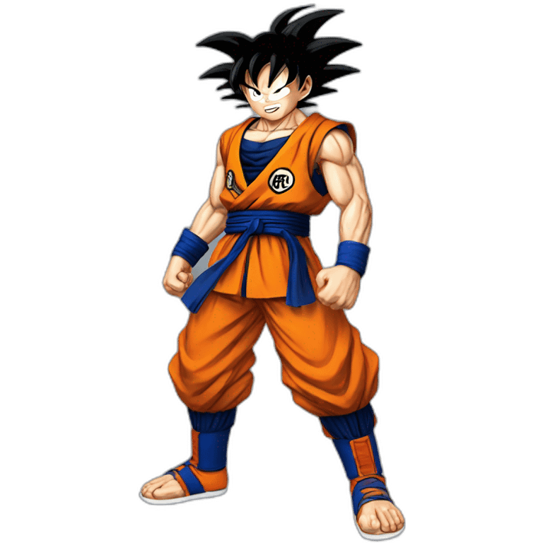 goku luffy fusion emoji