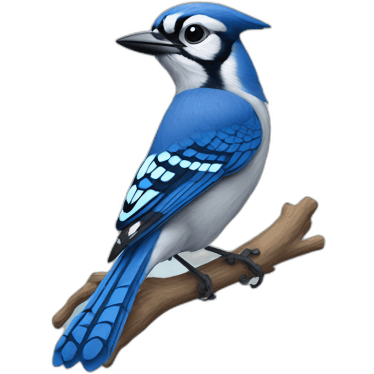 Bluejay emoji