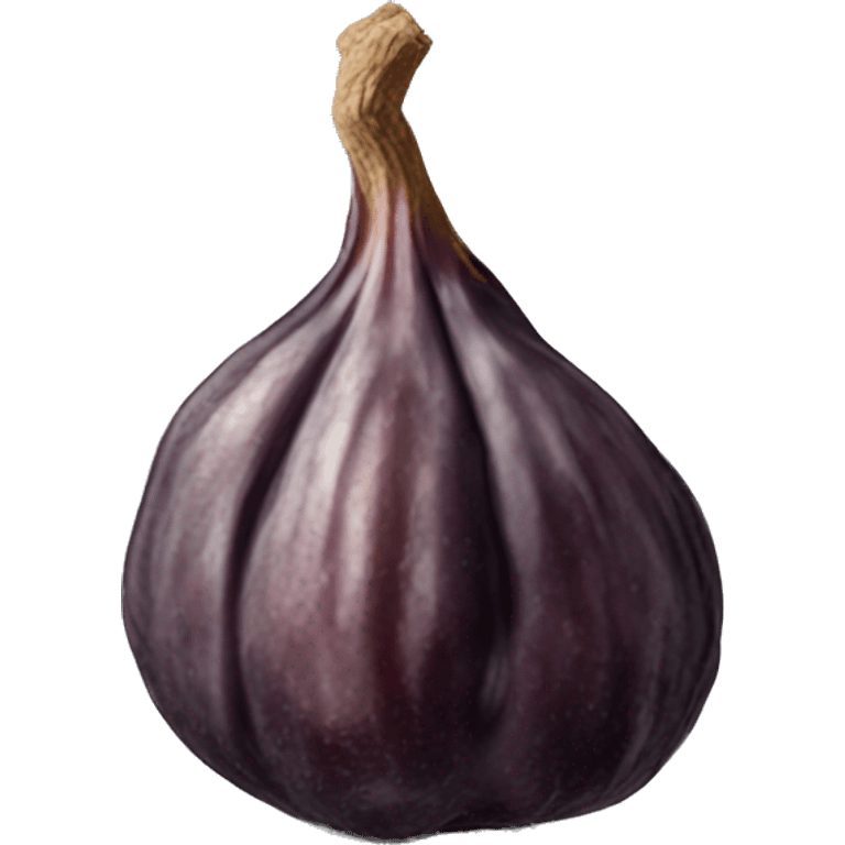 A single dried fig emoji