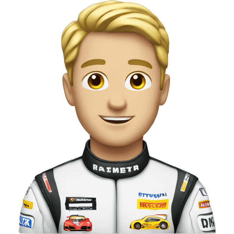 Car racer emoji