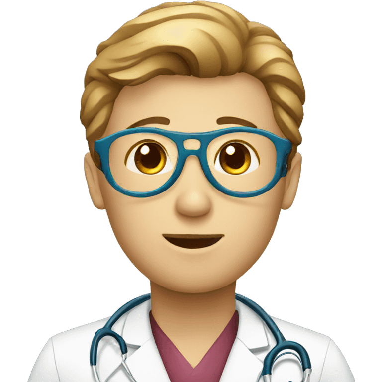 Doctors with injection emoji