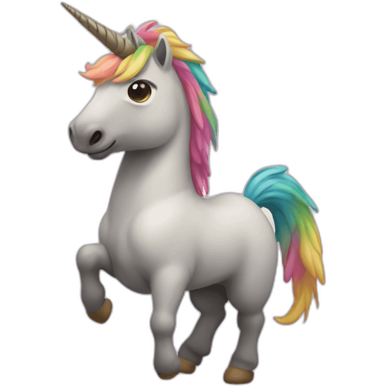 Caca de licorne emoji