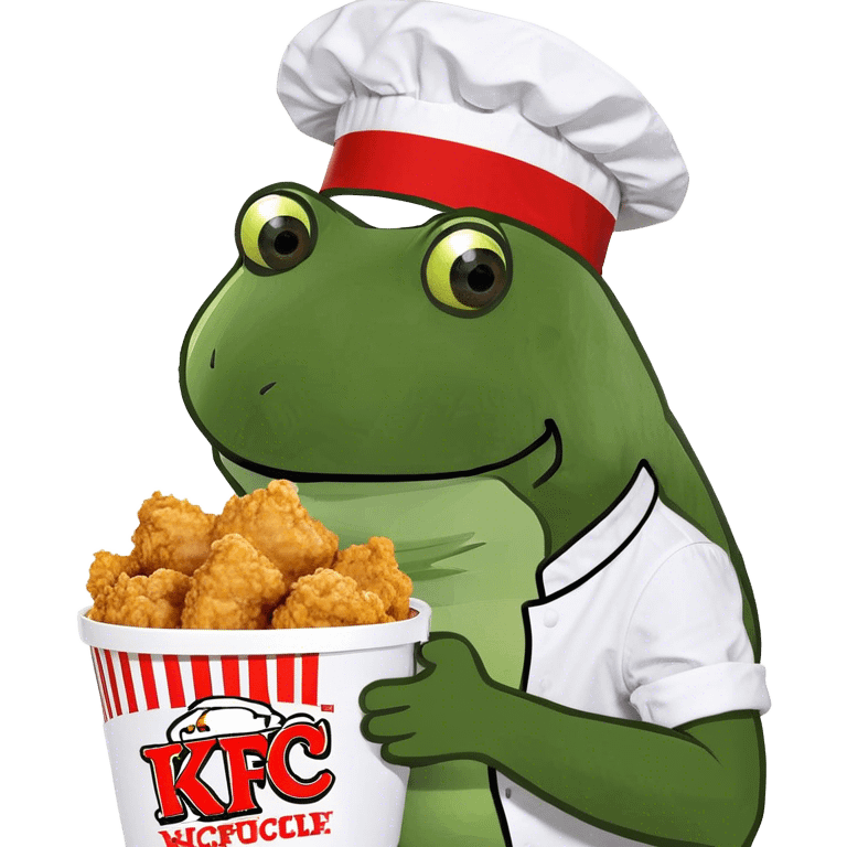 offering bucket of KFC emoji