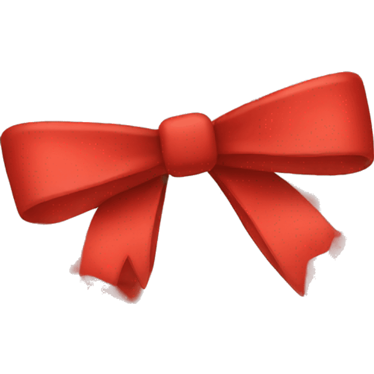 Red bow emoji