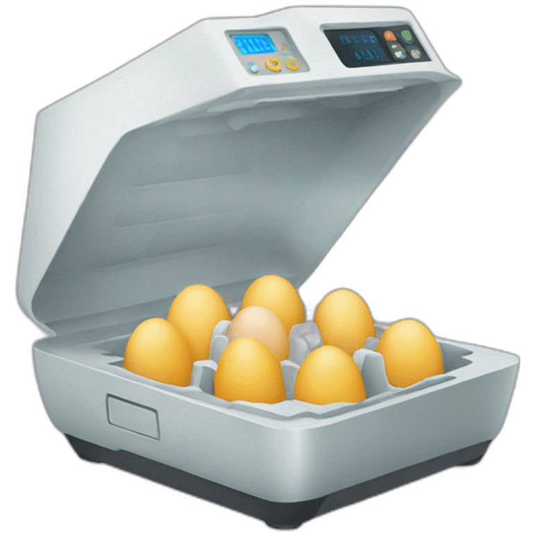 Incubator with eggs emoji