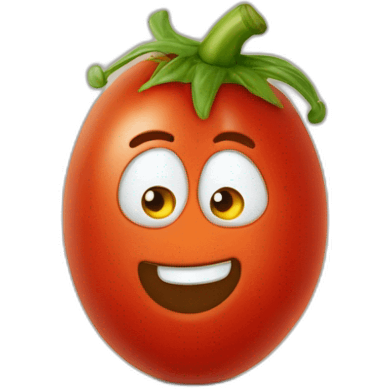 Messieurs tomate emoji