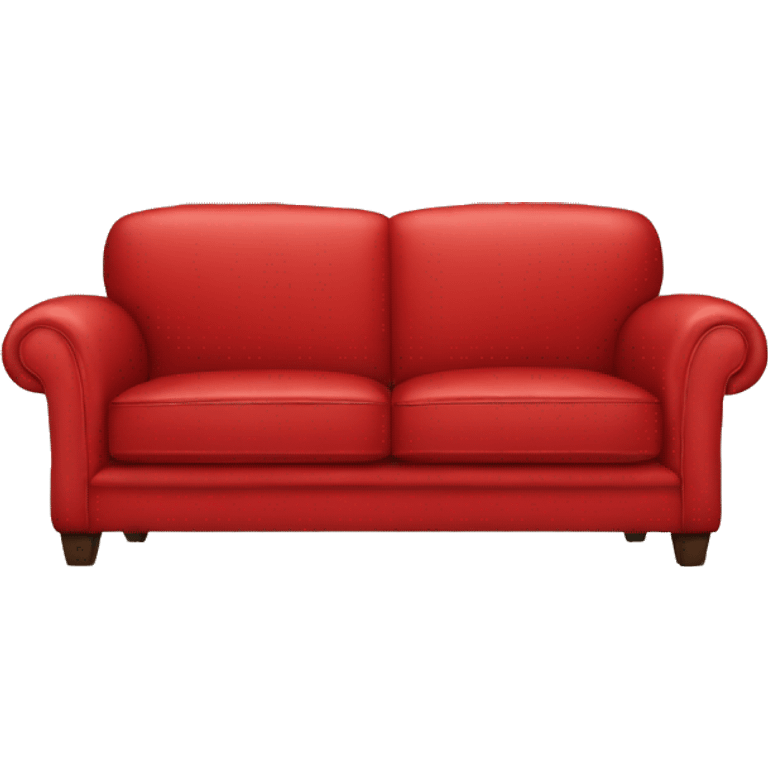 Red couch emoji