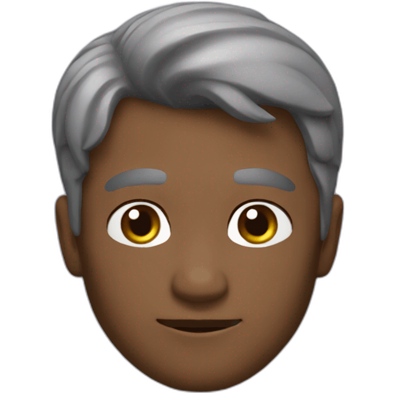 Homme chauve emoji