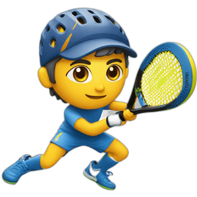 Padel player emoji