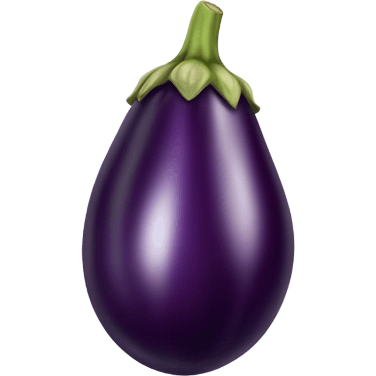 Purple eggplant  emoji