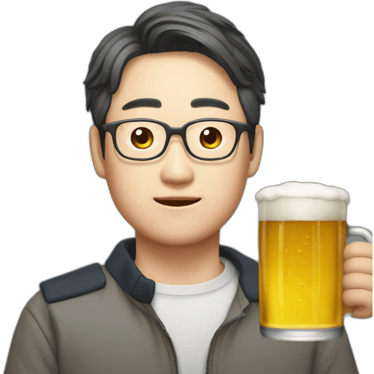 Yoon Suk yeol-die-beer emoji