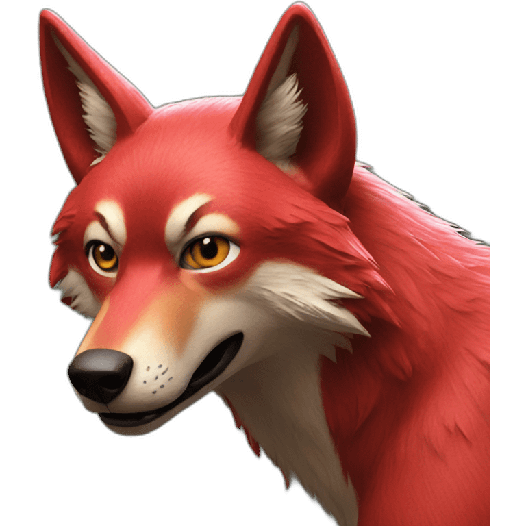 red wolf spiderman meme emoji