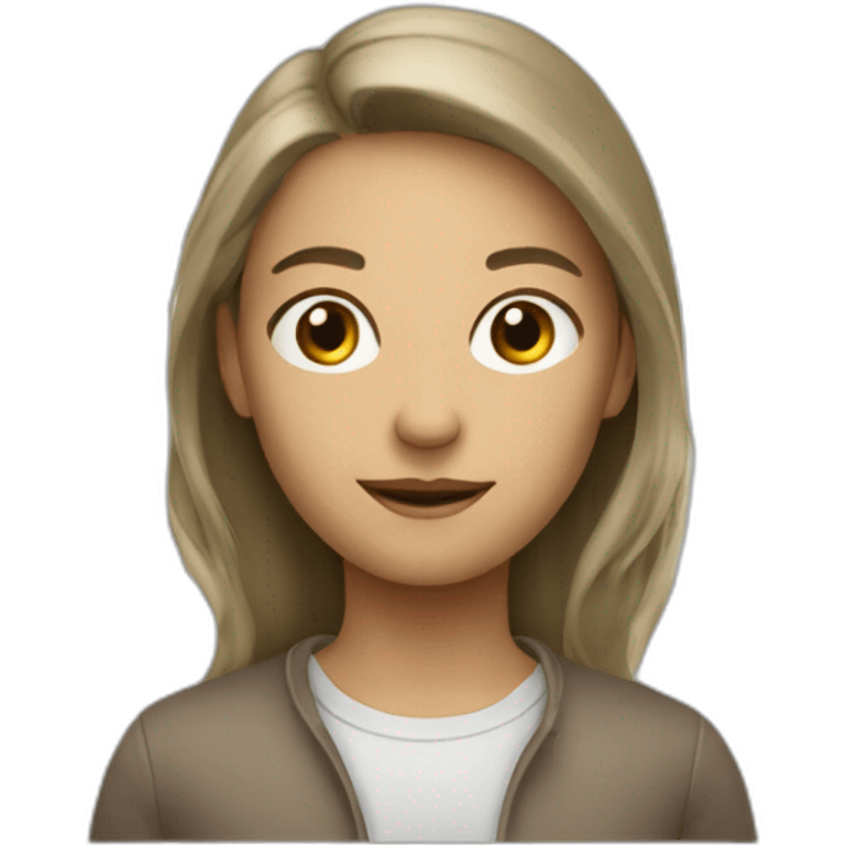 Une taupe emoji