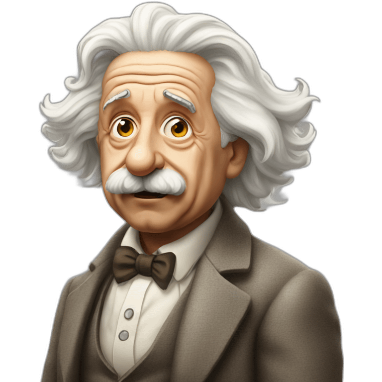 confused albert einstein emoji