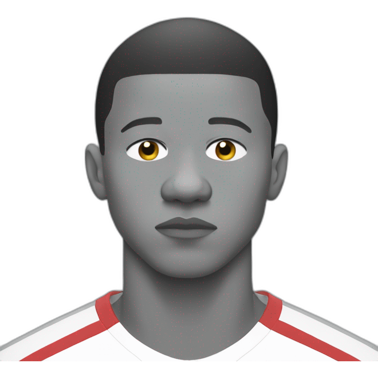 Kyllian Mbappé triste emoji