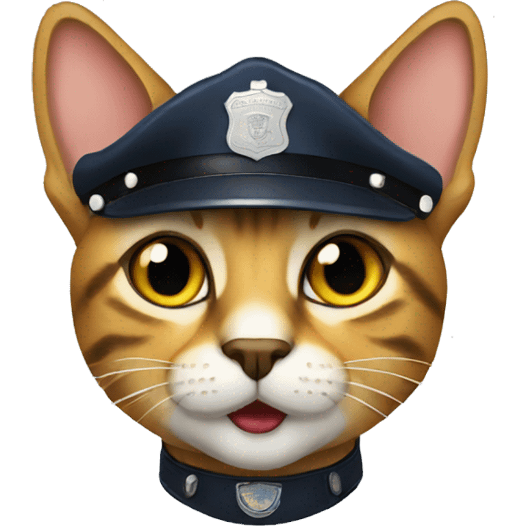 police cat emoji