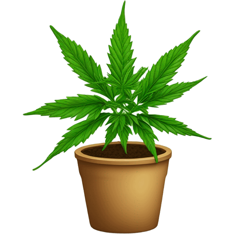 Potted Indica emoji