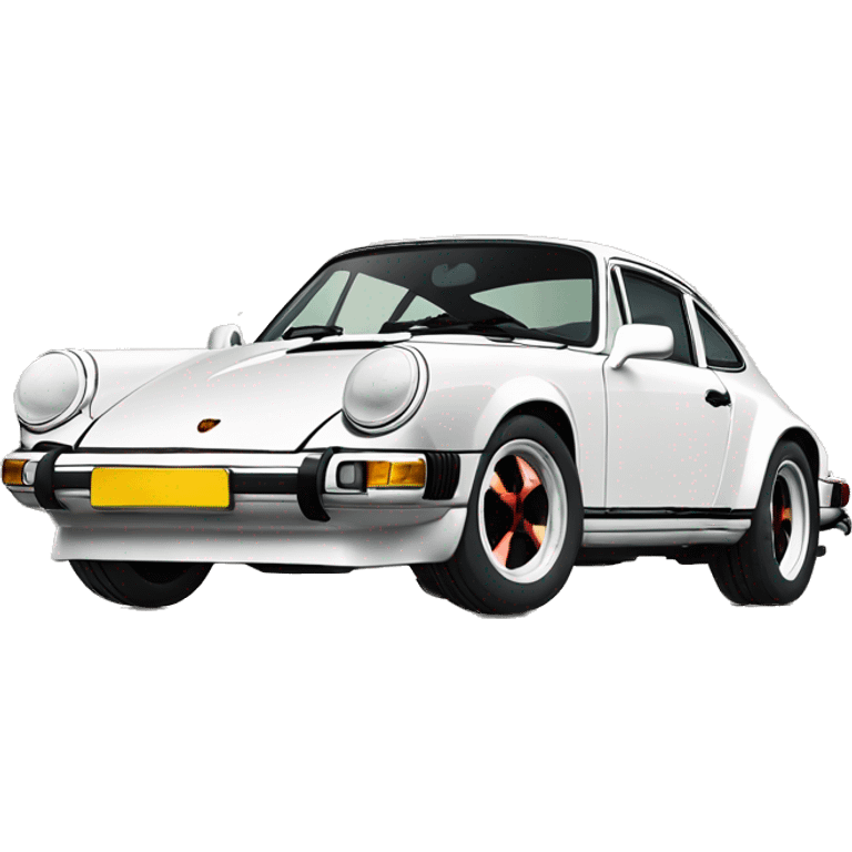 porsche 911 léopard print emoji