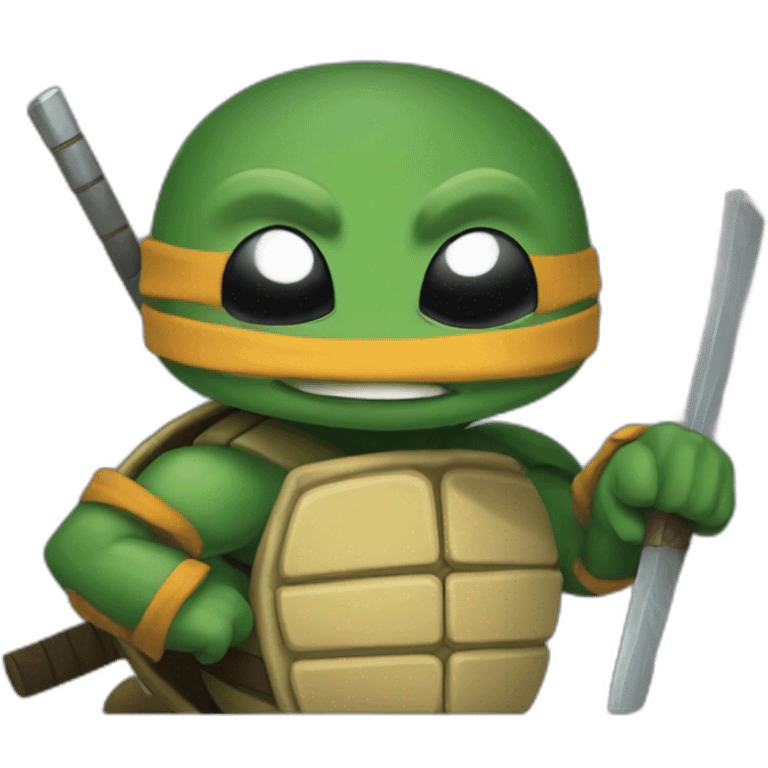 ninja the turtle emoji