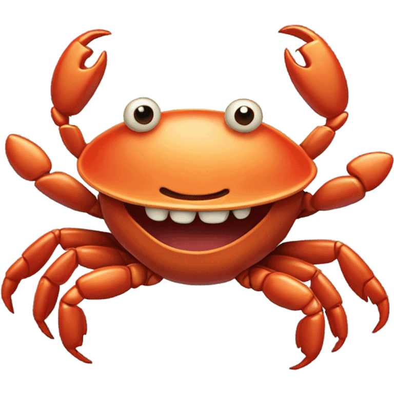 Crab dancing to jazz music  emoji