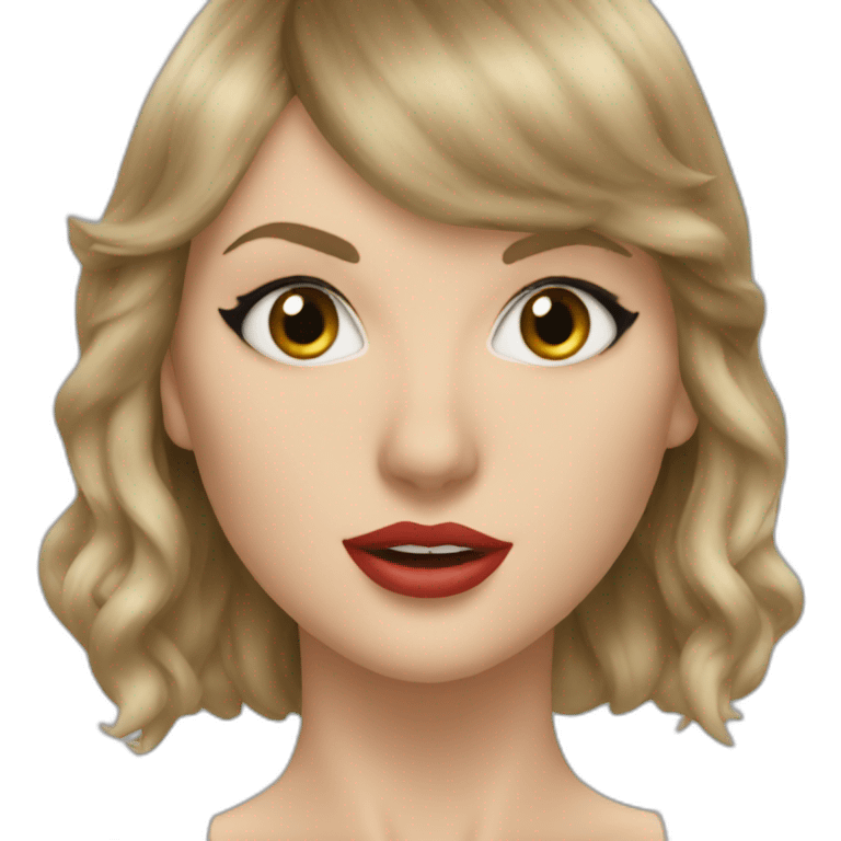 Taylor swift shark hybrid emoji