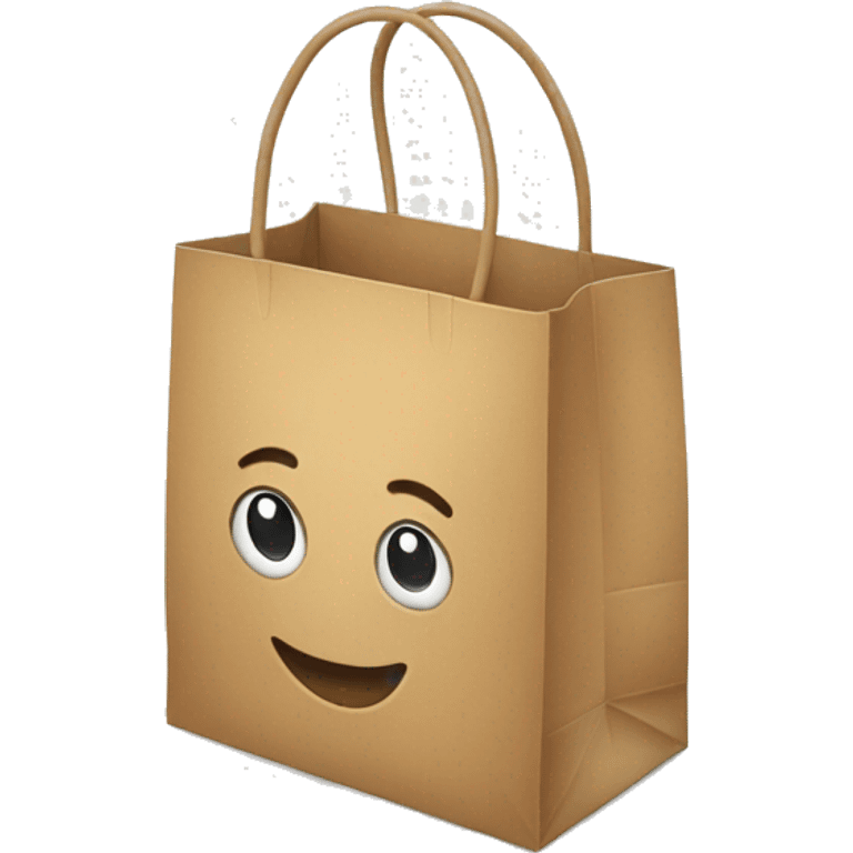 Shopping bag emoji