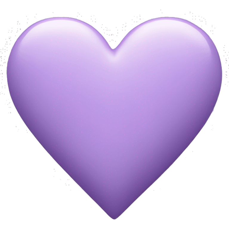 pastel purple heart emoji