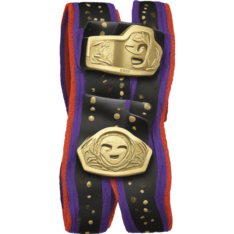 Wrestling belt emoji