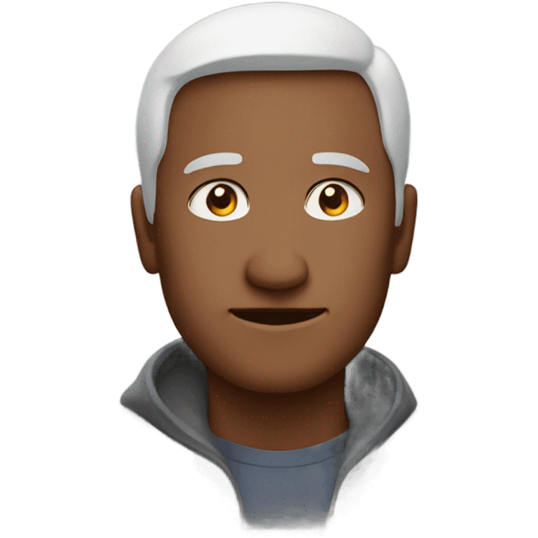 Man fighting against cancer emoji