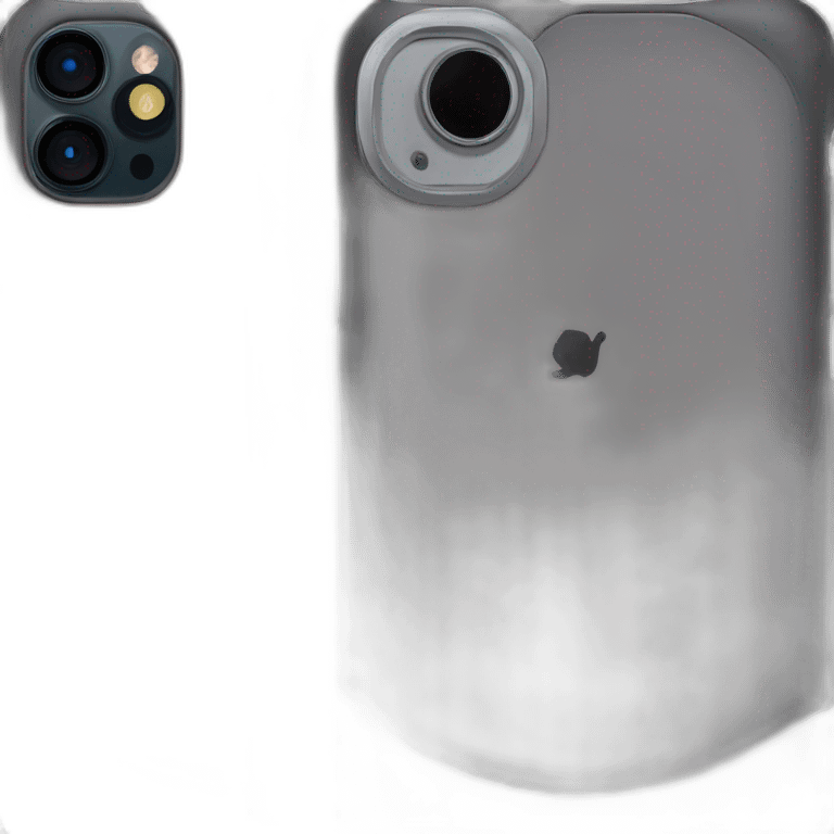 iPhone 15 Pro black emoji