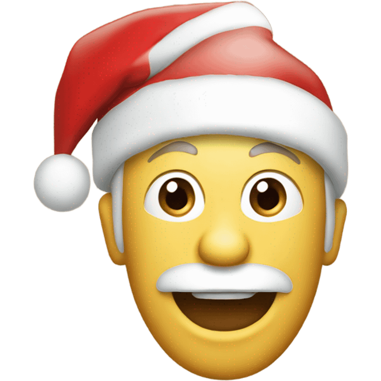 Merry Christmas logo  emoji