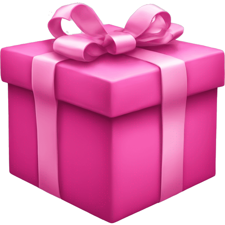 pink Christmas Gift  emoji