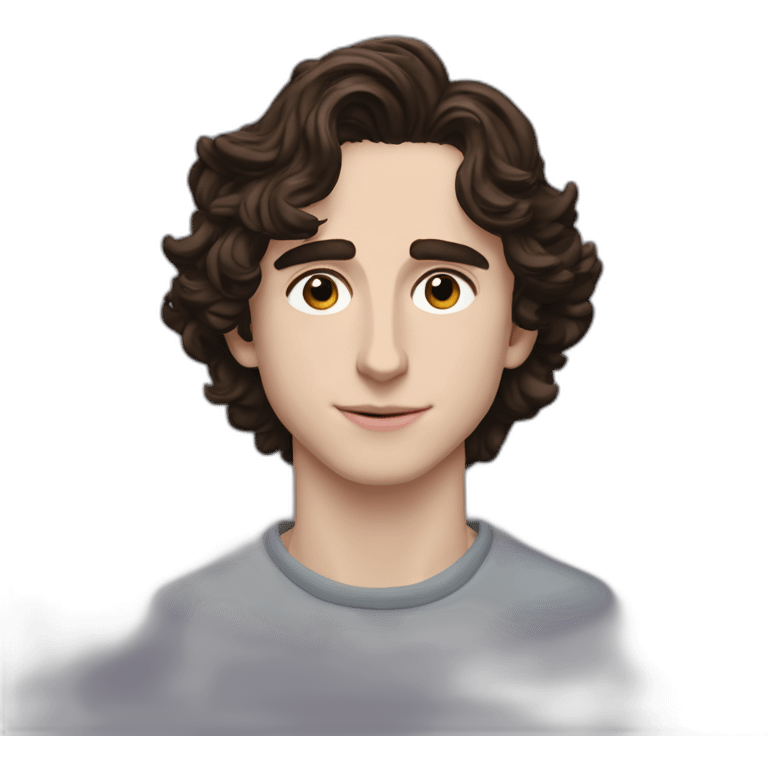 Timothe chalamet emoji