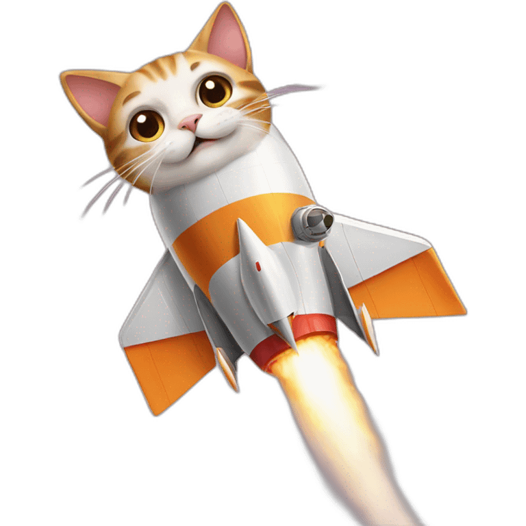 cat-flying-on-a-rocket emoji