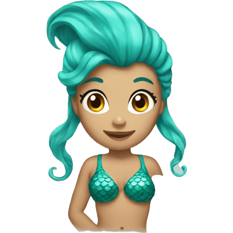 A mermaid  emoji